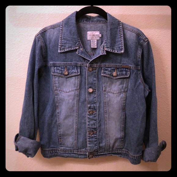 SOLD NWOT Calvin Klein Jean Jacket - Picture 8 of 8